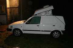 Nissan Micra Campervan Motorhome / Copyright James Harland