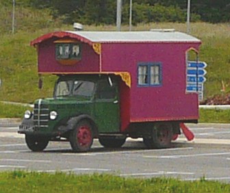 French classic motorhome or motorised gypsy caravan?