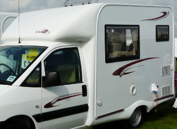 Nu Venture opted for proper motorhome windows with this Rio coachbuilt motorhome