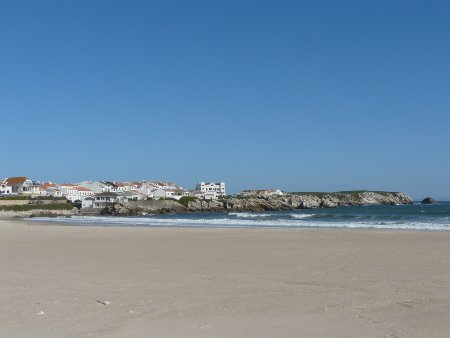 Part of the beach at Baleal