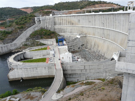 Inlet to the Barragem de Alqueva