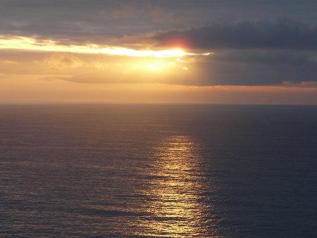 Sunset at the Cabo da Roca, Portugal