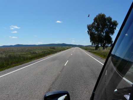 Driving in rural Spain is very relaxing...