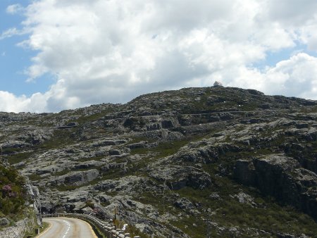 In winter, this would all be snow - in fact, the Serra da Estrela range does have a ski run