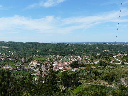 The view from our lunchtime lay-by