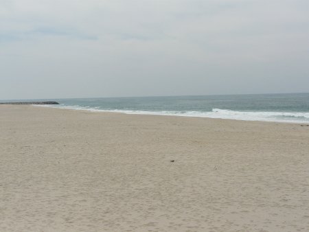 Furadouro beach - empty in early May