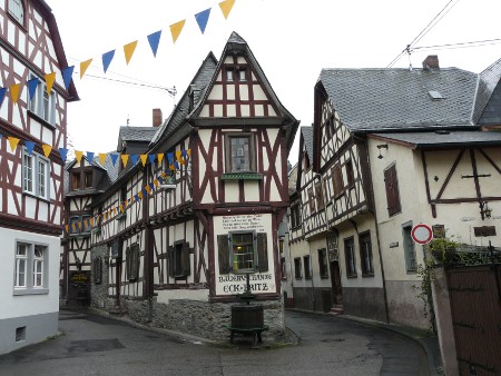 Braubach is a town best explored on foot...