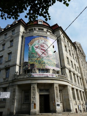 Stasi Museum entrance, Leipzig