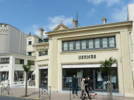 Hermes shop in Biarritz