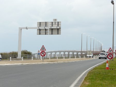 Access to the Ile de Re is via a toll bridge