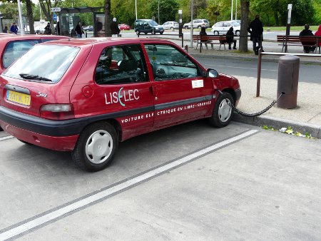 Liselec La Rochelle - self service electric car scheme