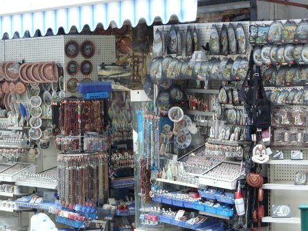 Religious souvenir shop, Lourdes