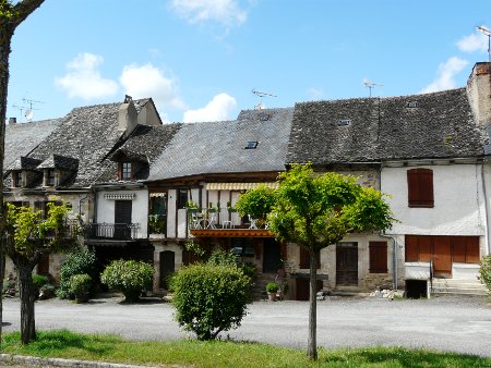 Place du Faubourg, Najac