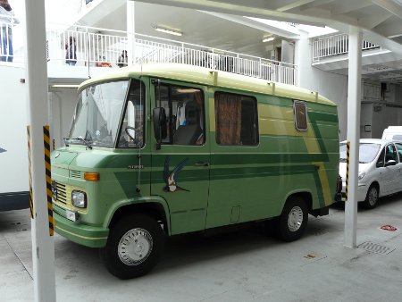 Old Mercedes motorhome