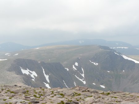 View from the summit of Cairn Gorm mountain