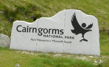 Picture of Cairngorms National Park sign