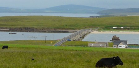 Churchill Barriers, causeway - Orkney