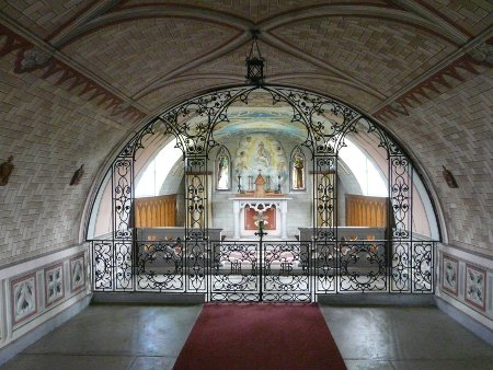 Italian Chapel, interior