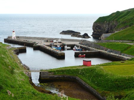 Lybster harbour