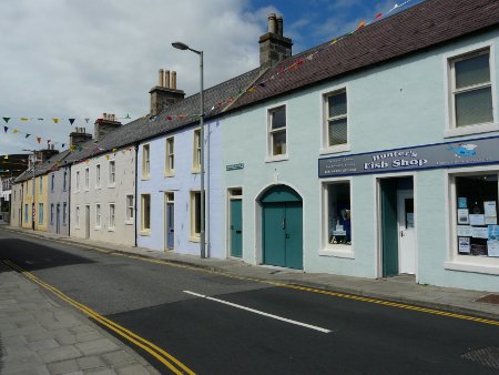 Scalloway main street