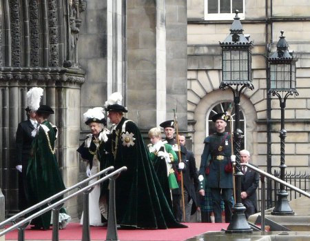 Queen Elizabeth II in Edinburgh