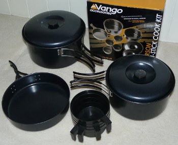 Vango 4 person non-stick cook kit