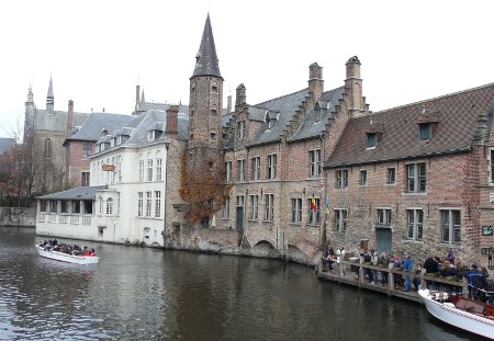 River boat trip in Bruges