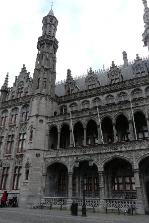 Historic building in Bruges