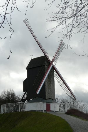 Windmill in Bruges