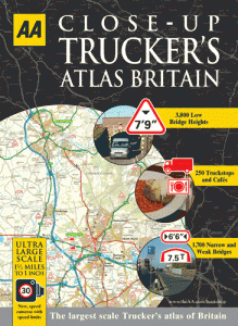 AA Close-Up Truckers Atlas Britain