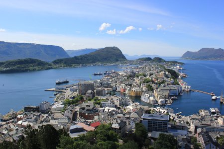 The view from above Alesund