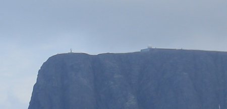 Nordkapp Visitor Centre seen from Knivskjelodden