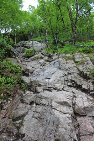 Path to Manafossen falls