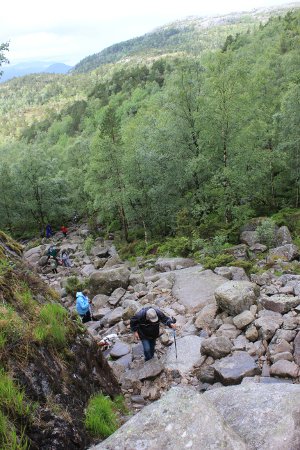 Preikestolen car park