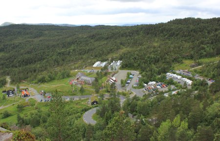 Preikestolen car park