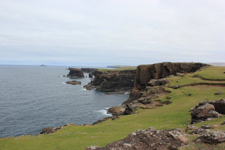 The cliffs at Eshaness