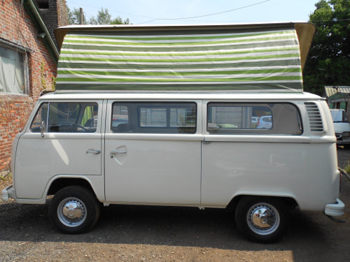 Fully restored VW Bay Transporter