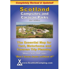 Scotland Campsites and Caravan Parks Map