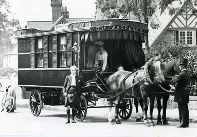 The Wanderer caravan 1885