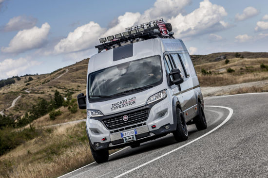 Fiat Ducato 4x4 Expedition camper concept