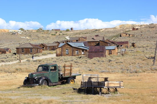 Abandoned truck at Bodie