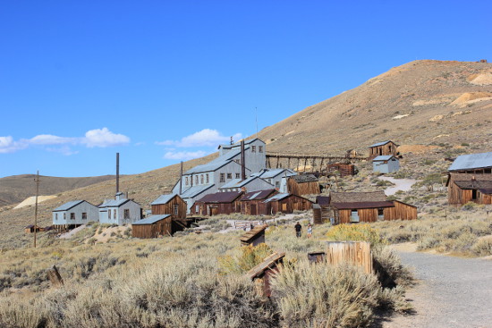 The old mine at Bodie