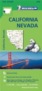 Michelin California Nevada map