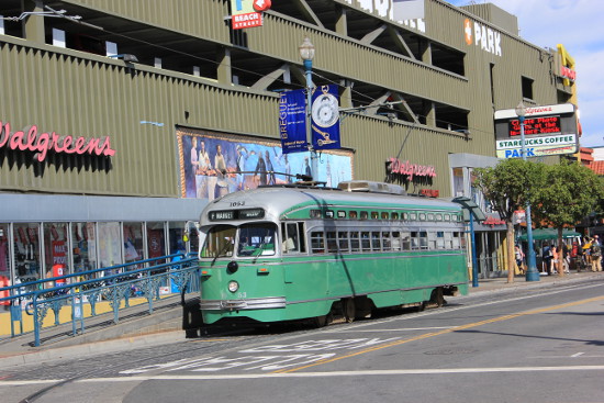 San Francisco old tram