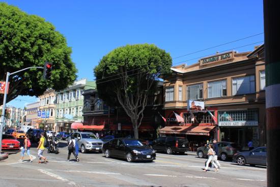 San Francisco busy street