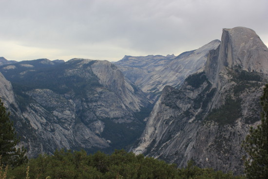 Yosemite valley from Glacier Point