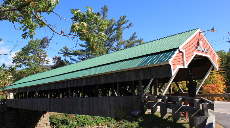 Covered bridge, Jackson New Hampshire