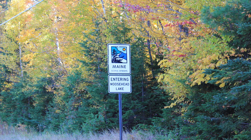 Entering Moosehead Lake