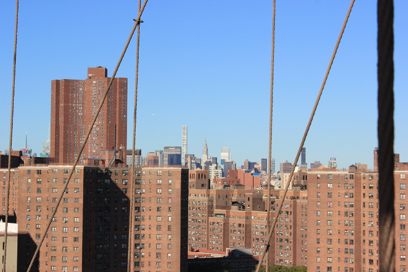 Apartment blocks in Brooklyn