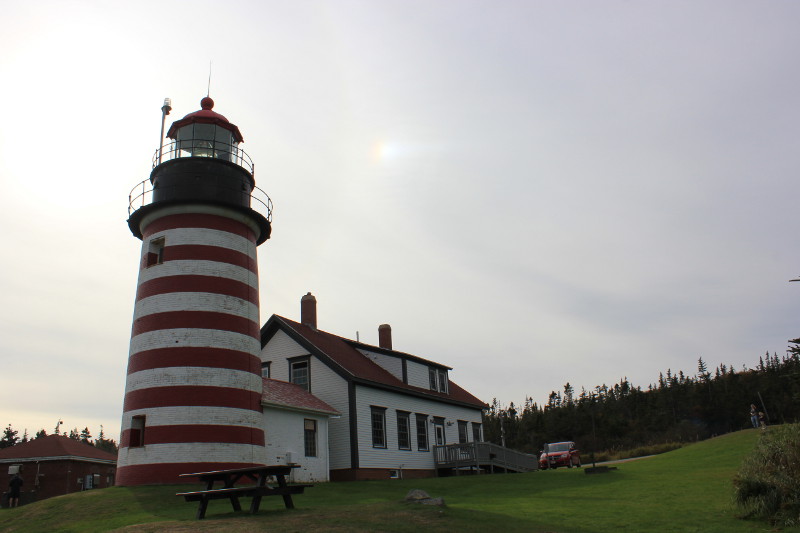 Quoddy Head Lighthouse, Maine, USA